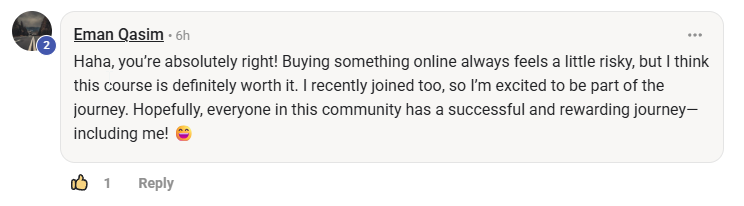 Student review: Definitely Worth the Investment