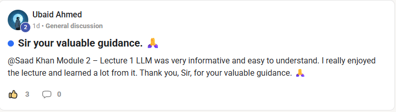 Student review: Lectures Easy to Follow