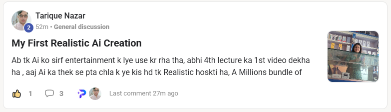 Student review: First Realistic AI Creation
